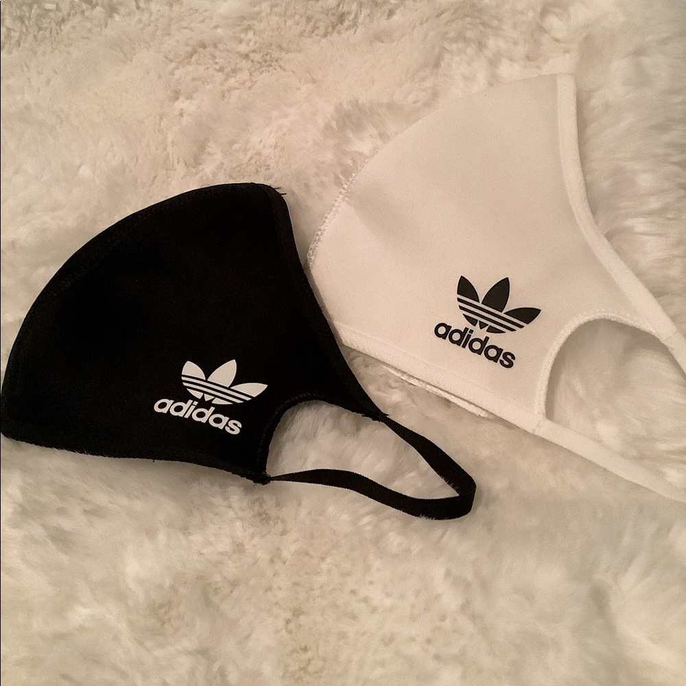 Adidas Mask Set Black and White NWOT